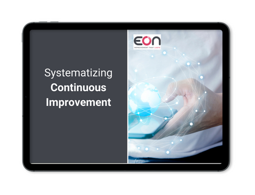 Systematizing Continuous Improvement Systematizing Continuous Improvement
